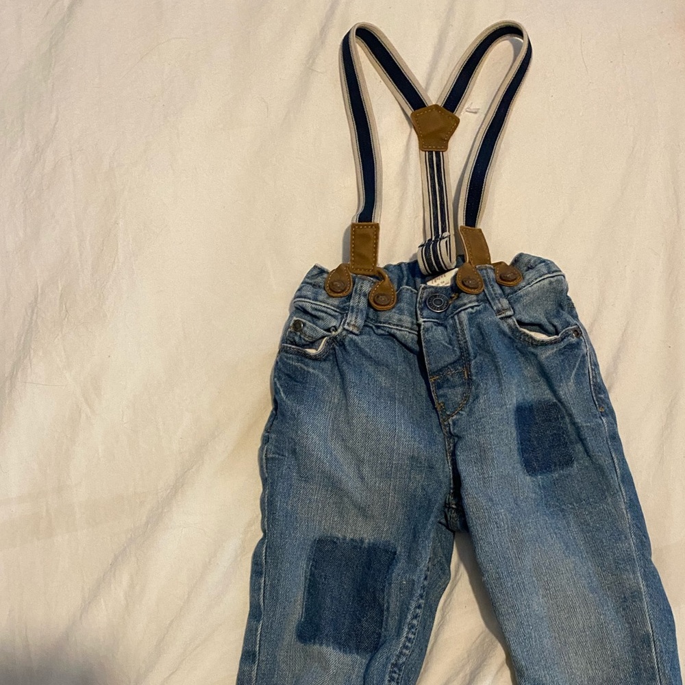 Suspender Jeans by H&M